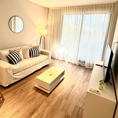 Rent of a bright modern 3-room apartment, Palermo Soho, Buenos Aires, Argentina